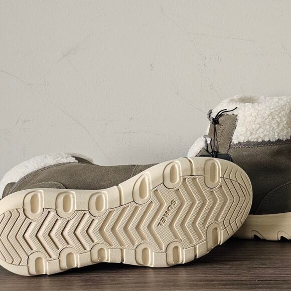 Sorel Women's Explorer Next Carnival WP Size 8 Stone Green #2058891 NEW - Picture 8 of 9